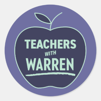 Elizabeth Warren – ウォーレンの教師 ラウンドシール