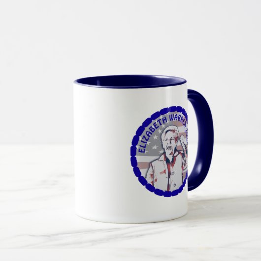 Elizabeth Warren for Presentment 2020 マグカップ (正面右)