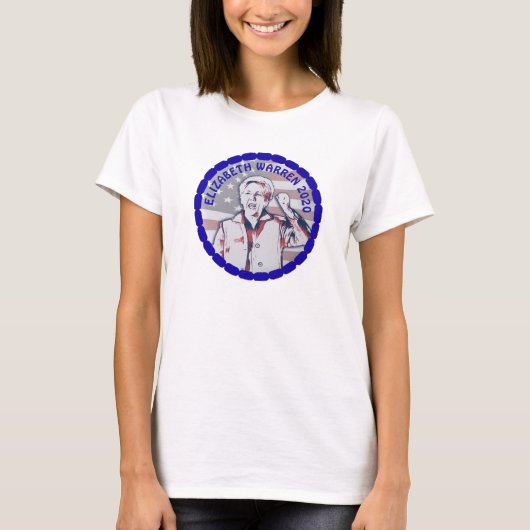 Elizabeth Warren for Presentment 2020 Tシャツ (正面)