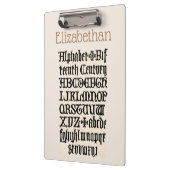 Elizabethanクリップボード クリップボード (左)