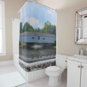 Elizabethton Covered Bridge シャワーカーテン (インサイチュ)