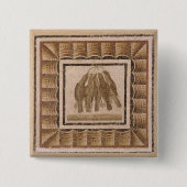 ElJemからの5つのつぐみを、描写する舗装 缶バッジ (正面)