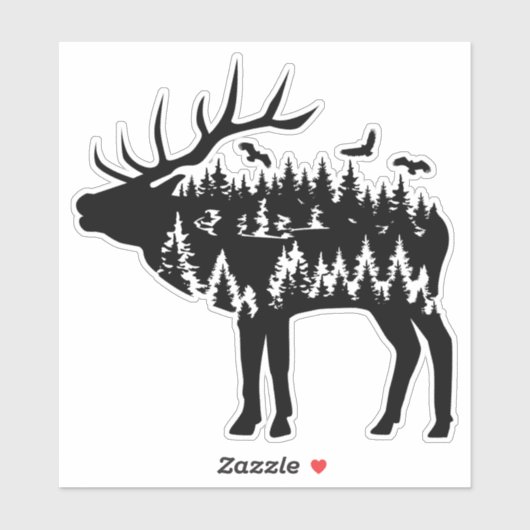 Elkカスタムカットのビニールシール。 シール (シート)