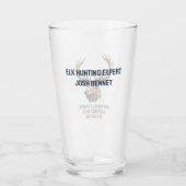 Elkパーソナライズされた狩りI必要ないセラピスト タンブラーグラス (裏面)