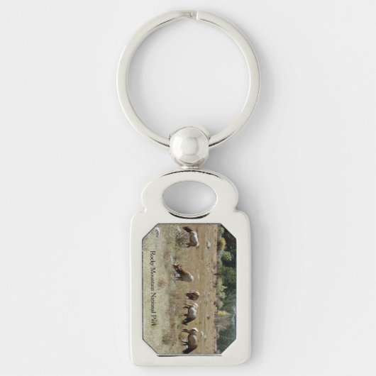 Elkメタルキーチェーン キーホルダー (正面)