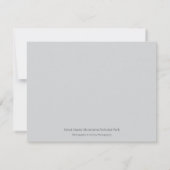 Elk and Calf – Great Smoky Mountains Wildlife ノートカード (裏面)