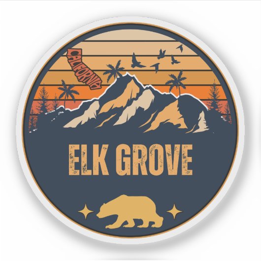 Elk Grove,カリフォルニア シール (正面)