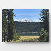 Elk Lake with山Vecheror, OR フォトプラーク (正面)