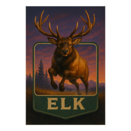 Elk Poster ポスター