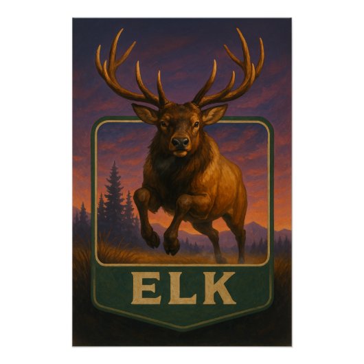 Elk Poster ポスター (正面)