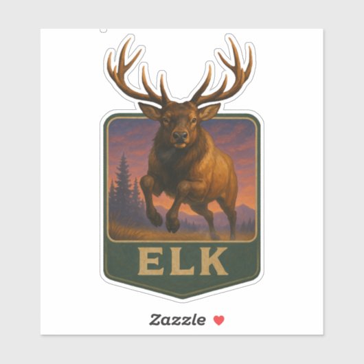 Elk Sticker シール (シート)