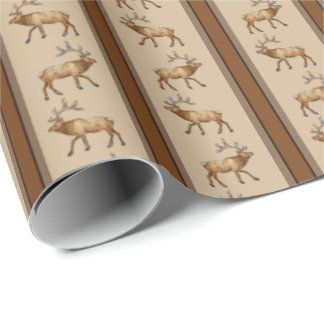Elk Stripe  ラッピングペーパー