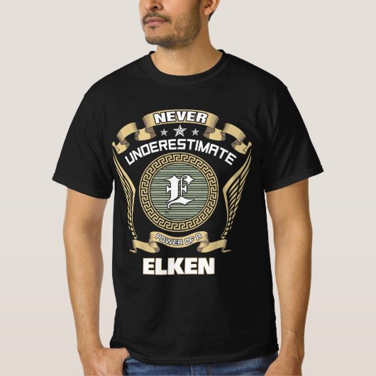 ELKENの力+を+なめないで Tシャツ (正面)