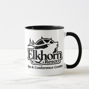 Elkhornリゾートの大きいマグ マグカップ