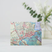 ELKTON, MDヴィンテージマップポストカード ポストカード (スタンド正面)