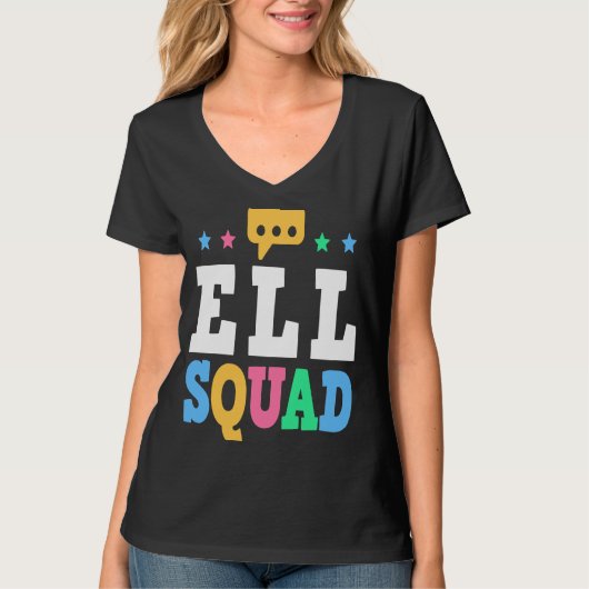 ELL Squad English Language Learning Teacher  1 Tシャツ (正面)