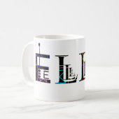 Ellaのマグ コーヒーマグカップ (正面左)