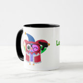 EllaのOwlvatarのマグ マグカップ (正面左)