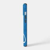 Ella繰り返し名前パターンデザイン iPhone 15ケース (左側面)