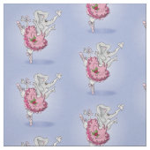 Ella象のバレリーナの生地 ファブリック (見本)