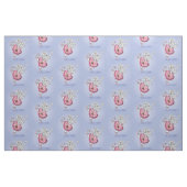 Ella象のバレリーナの生地 ファブリック (ファットクウォーター)