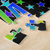 「ELLA」名、おもしろい「ハッピーバースデー」 ジグソーパズル (側面)