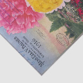 Ella Bainesのティッシュペーパーの旧式なシャクヤク 薄葉紙 (詳細)