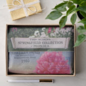 Ella Bainesのティッシュペーパーの旧式なシャクヤク 薄葉紙 (ギフト)