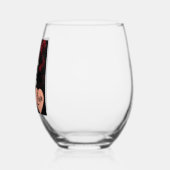 Ella es Amor ステムなしワイングラス (左)