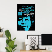 Ella Fitzgerald jazz poster - Ella in Berlin ポスター (ホームオフィス)