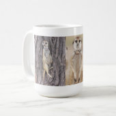 Ella Meerkatのマグ コーヒーマグカップ (正面左)