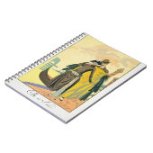 ElleとLui 1921年(pochoirのプリント) ノートブック (左側)