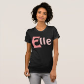 Elleのフランス人のTシャツ Tシャツ (正面フル)