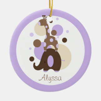 Elle n友人のカスタムなオーナメント セラミックオーナメント
