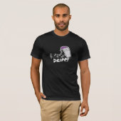 EllekiドリッピーカップTシャツ(白) Tシャツ (正面フル)