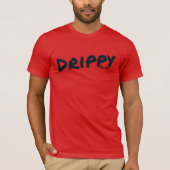 Elleki Drippy （黒） Tシャツ (正面)