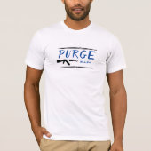 Elleki Purge K Tシャツ（青） Tシャツ (正面)