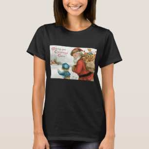 Ellen Clapsaddleによるクリスマスの喜びを願って Tシャツ