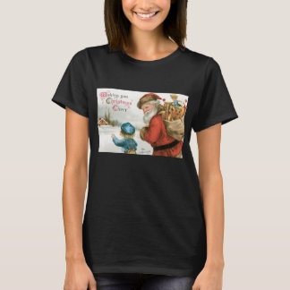 Ellen Clapsaddleによるクリスマスの喜びを願って Tシャツ