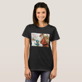 Ellen Clapsaddleによるクリスマスの喜びを願って Tシャツ (正面フル)