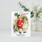 Ellen H. Clapsaddle：おもちゃ付き男女 ポストカード (スタンド正面)