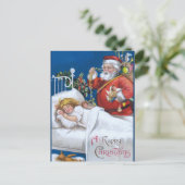 Ellen H. Clapsaddle:サンタがそこにいる シーズンポストカード (スタンド正面)