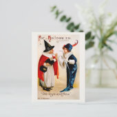 Ellen H. Clapsaddle：旧スタイルと新旧 ポストカード (スタンド正面)