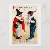 Ellen H. Clapsaddle：旧スタイルと新旧 ポストカード (正面)