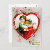 Ellen H. Clapsaddle:私のハートの秘密 ポストカード (正面/裏面)