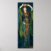 Ellen Terry as Lady Macbeth by John Singer Sargent ポスター (正面)