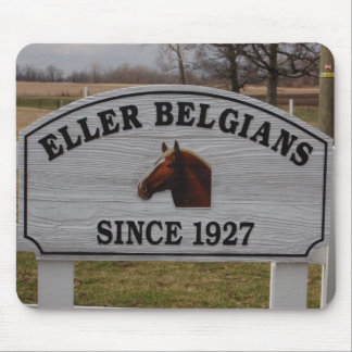 Ellerのベルギー人のマウスパッド マウスパッド