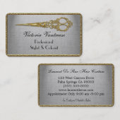 Ellesの影Velmontはエレガントなプロフェッショナルを切ります 名刺 (正面/裏面)