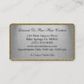 Ellesの影Velmontはエレガントなプロフェッショナルを切ります 名刺 (裏面)