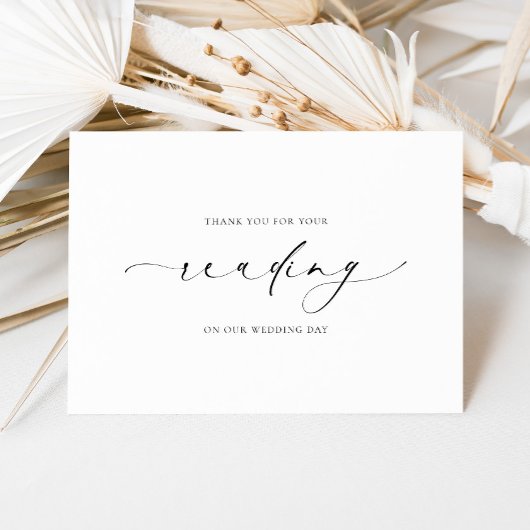 Ellesmereは君の言葉に感謝読してい結婚る カード